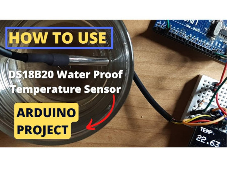 Guide for DS18B20 Temperature Sensor with Arduino